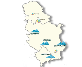 divcibare mapa srbije About the Resort | Skijališta Srbije divcibare mapa srbije