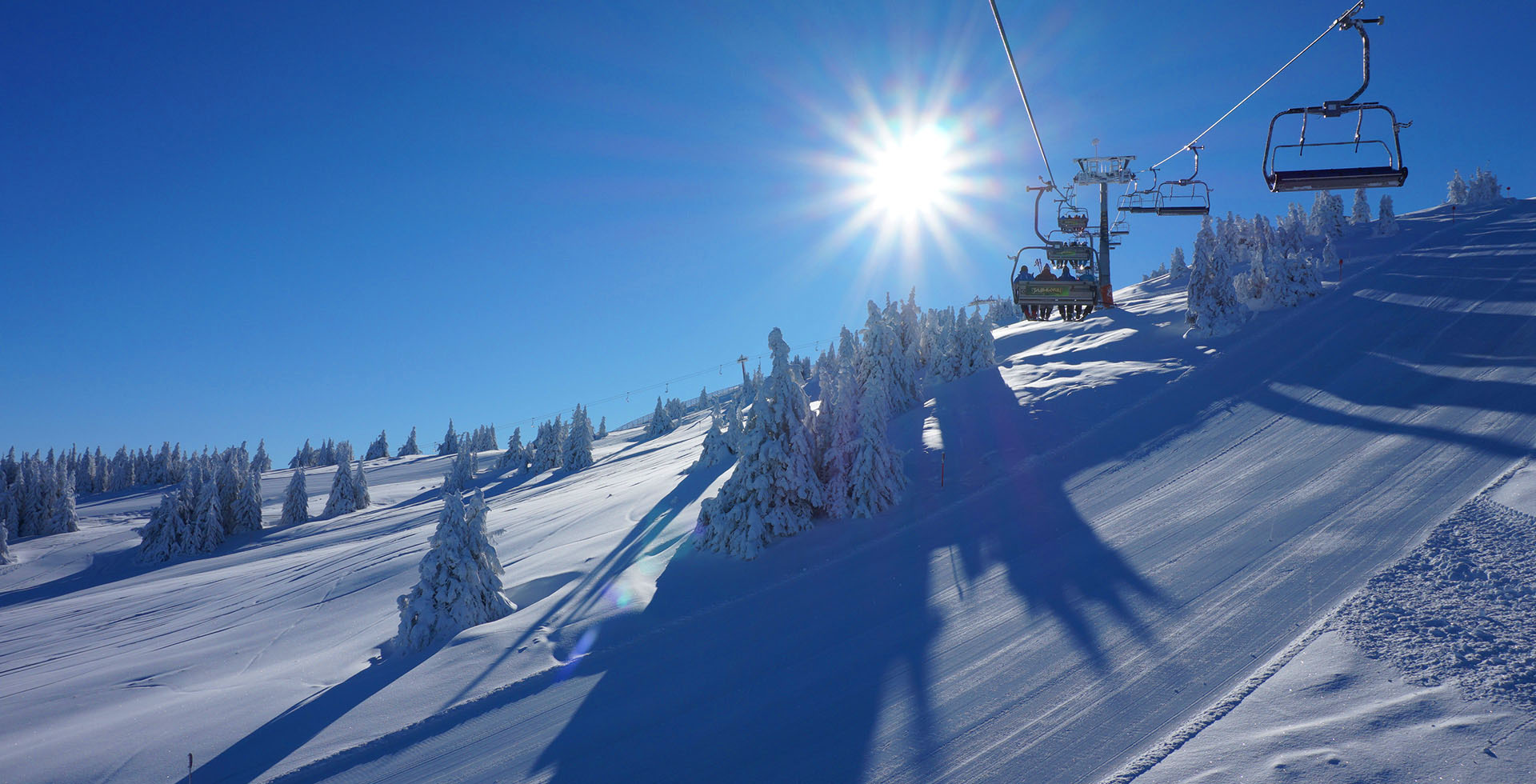 Map of ski resort Ski resorts of Serbia