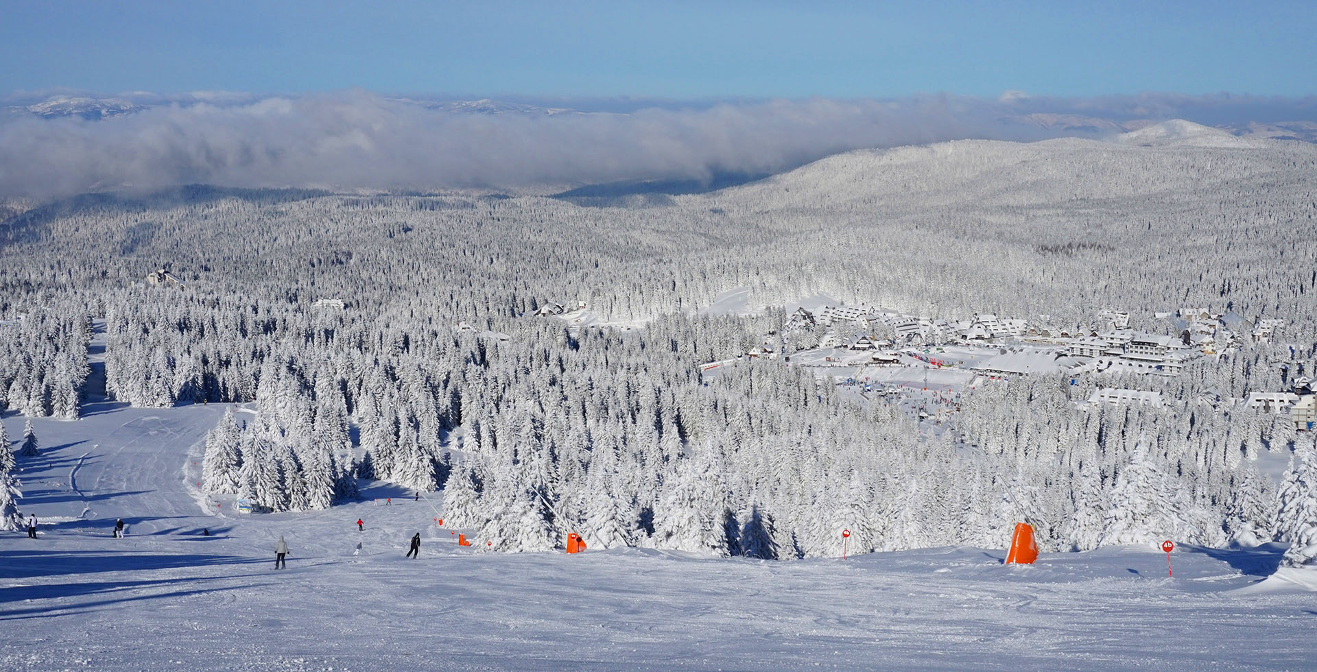 Map of ski resort | Ski resorts of Serbia