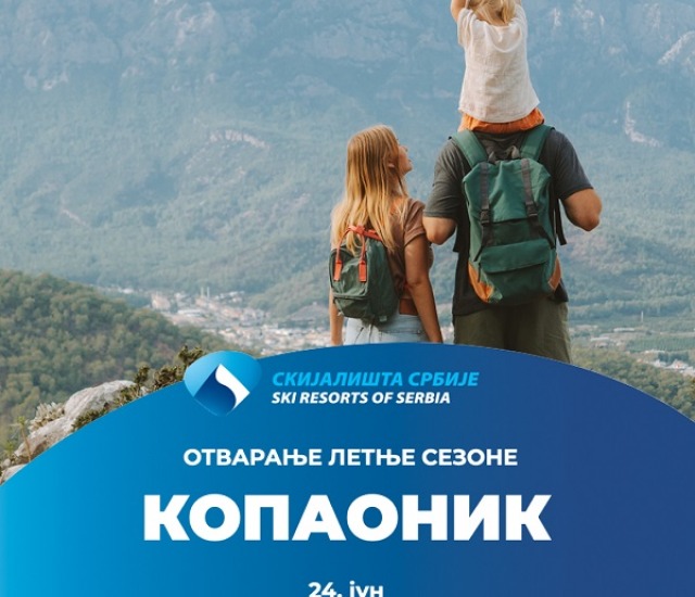 Letnja sezona na Kopaoniku od 24. juna