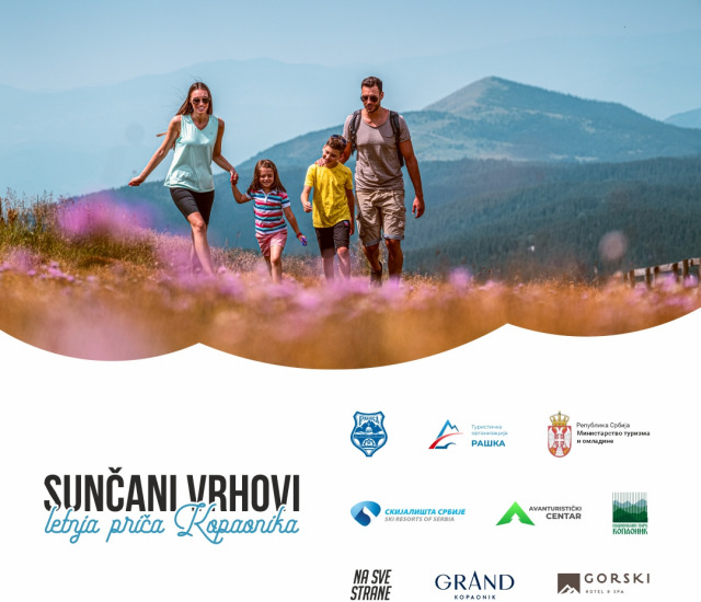 “Sunčani vrhovi – letnja priča Kopaonika”