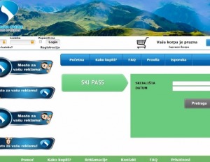 Web shop Skijališta Srbije počinje sa radom